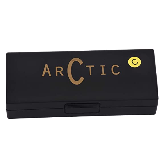 ARCTIC AR-HA10 Key C 10 Hole Diatonic Blues Mouth Organ Harmonica for Professional Player, Silver