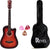 REVEL RVL-38C-LGP-3TS Acoustic Guitar Linden Wood Ebony Right Hand Orientation  (Brown)